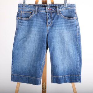 Tommy Hilfiger Blue Jean Denim Shorts Women's 8